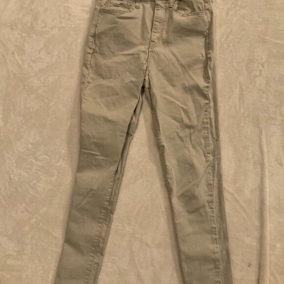 SO High Rise Ankle Jegging Khaki Pants Size 3 Juniors - Picture 1 of 7